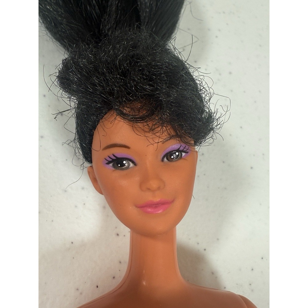 Vtg Mattel Barbie Asian Tan Skin Black Hair Superstar 1980 Kira Malaysia Miko - Picture 9 of 11
